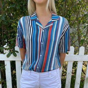 Men’s striped button up
